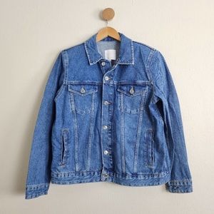 Zara oversized denim jacket